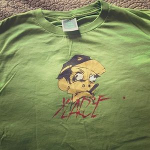 “X-Large” brand Large shirt